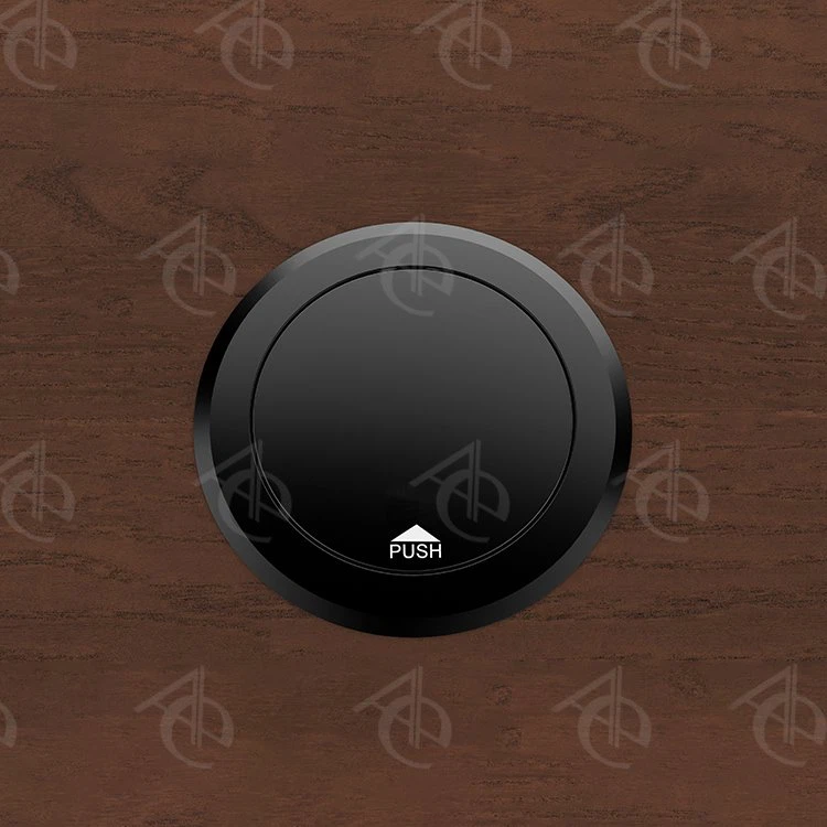 Round Type Pop-up Opening Multimedia Tabletop Socket