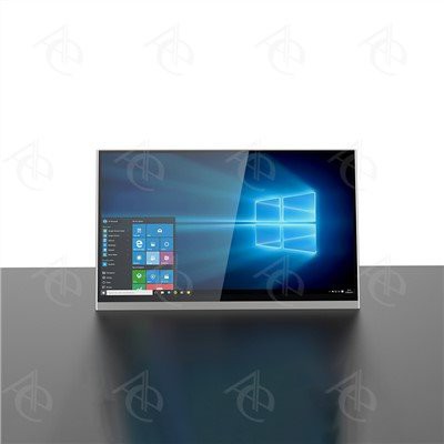 Monitor con bisel ultraestrecho retráctil motorizado de 15'' diseñado sin panel