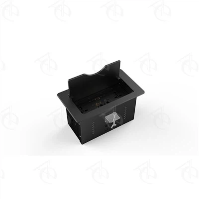 Rectángulo Tipo Flip Cover Plate 2 + 3 Multimedia Tabletop Socket